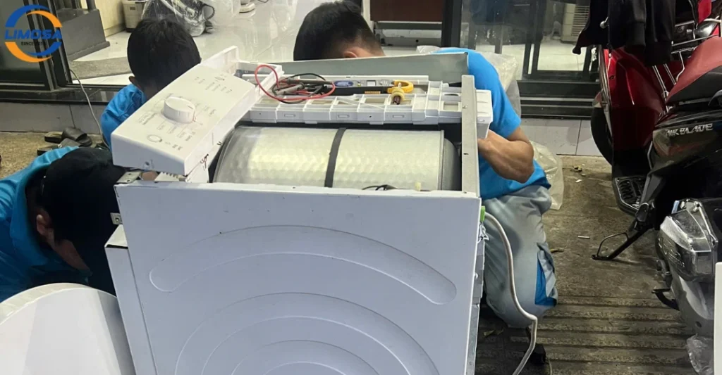 Quy trình sửa máy giặt Panasonic