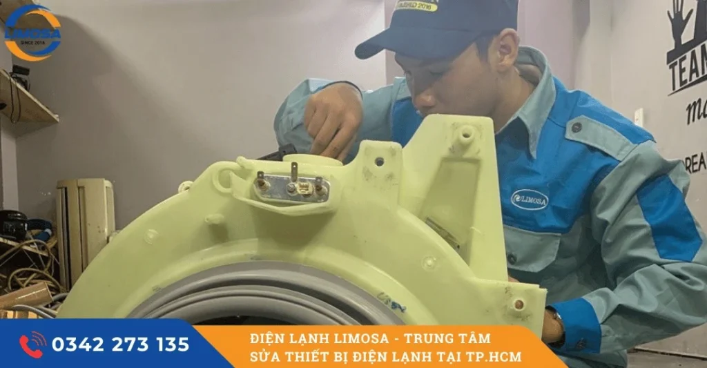 Quy trình vệ sinh máy giặt chuẩn kỹ thuật tại Điện Lạnh Limosa