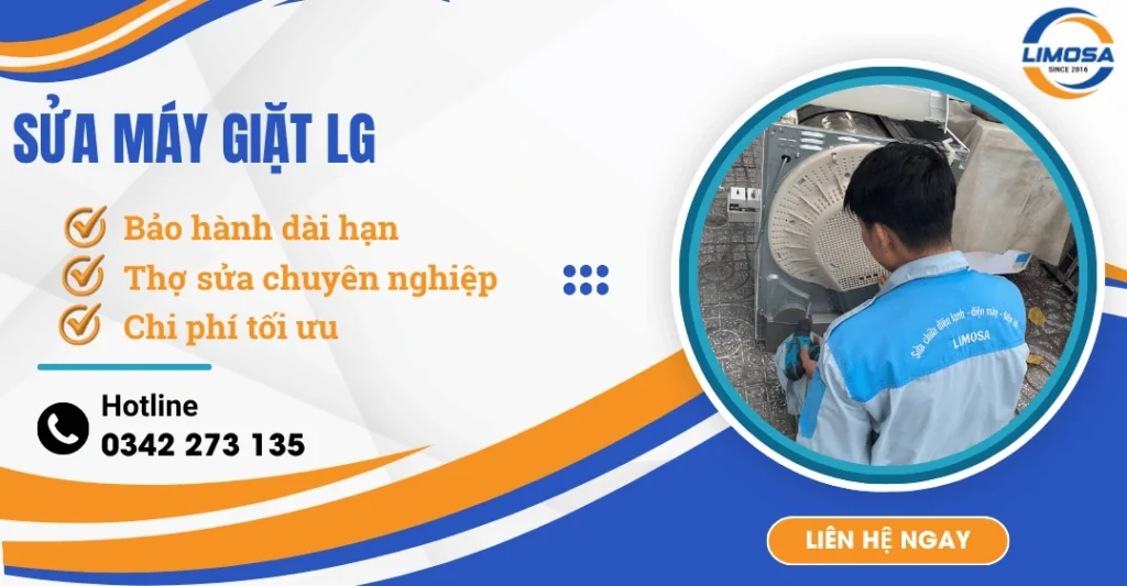 Sửa máy giặt LG