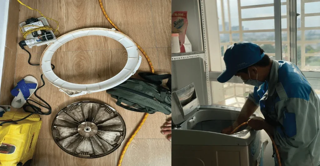 Ưu điểm khi chọn dịch vụ vệ sinh máy giặt của Điện Lạnh Limosa tại Quận 5