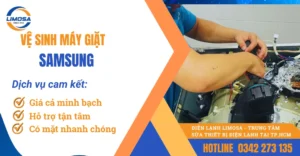 Vệ sinh máy giặt Samsung