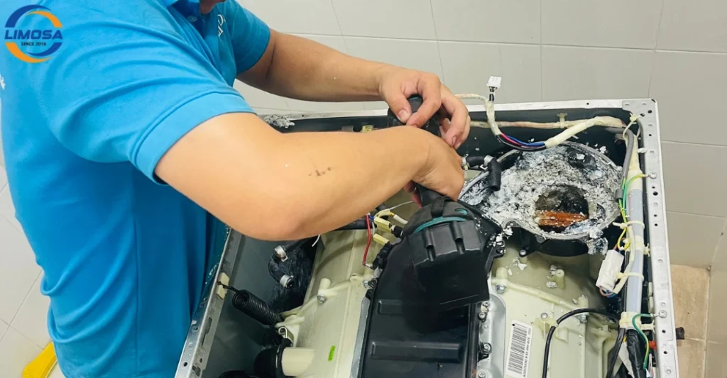Xử lý lỗi hư hỏng khác trên máy giặt TCL