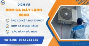 Bơm ga máy lạnh Beko
