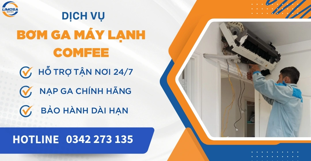Bơm ga máy lạnh Comfee TPHCM - Dịch vụ chuyên nghiệp, uy tín Bơm ga máy lạnh Comfee