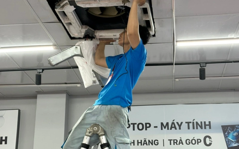 Bơm ga máy lạnh quận 6 loại R410A