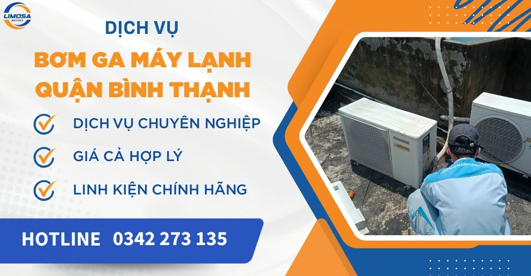 Bơm ga máy lạnh quận Bình Thạnh tận nơi, thợ tay nghề cao Bơm ga máy lạnh quận Bình Thạnh