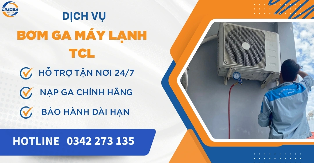 Bơm ga máy lạnh TCL