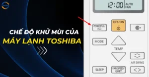 Chế độ khử mùi của máy lạnh Toshiba