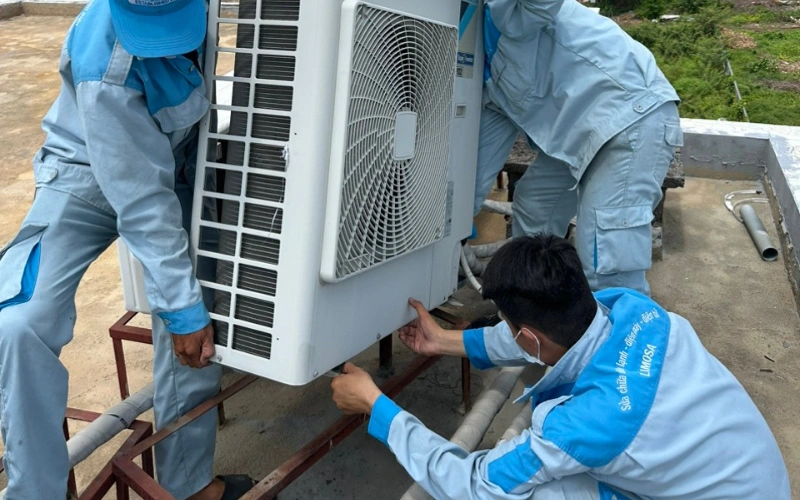 Chính sách bảo hành dịch vụ bơm ga máy lạnh Funiki