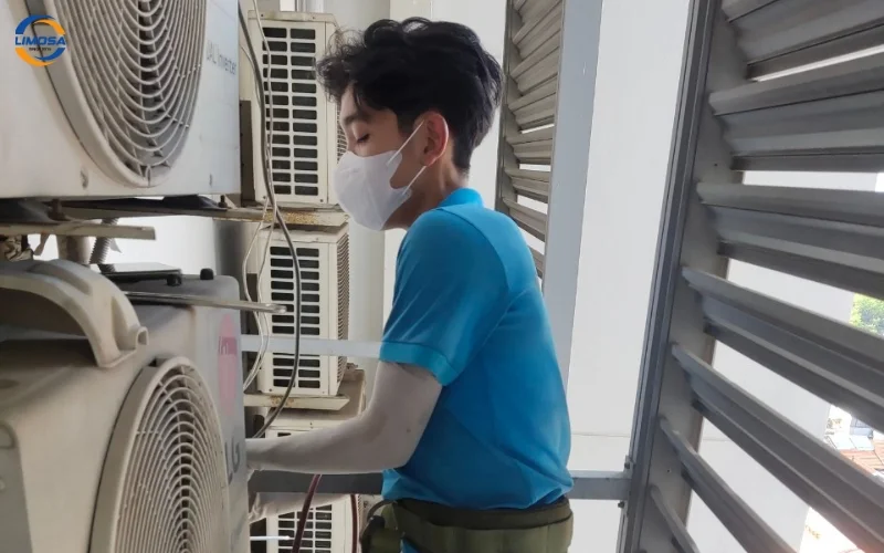 Chính sách bảo hành dịch vụ tháo lắp điều hòa uy tín tại Limosa