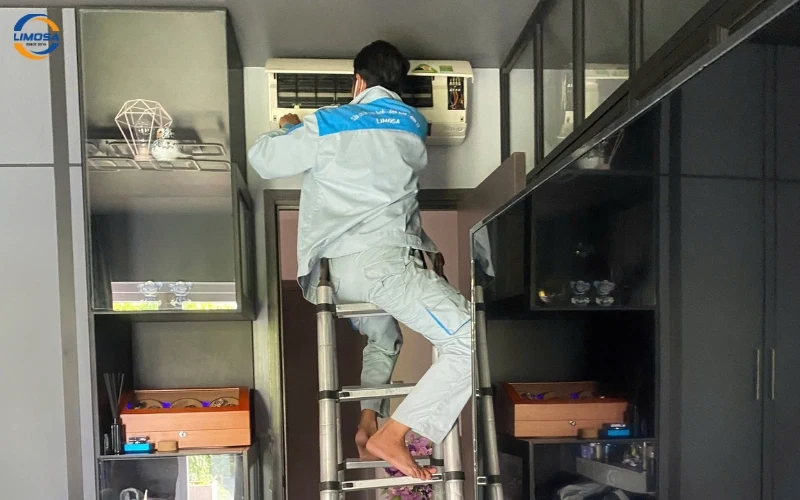 Chính sách bảo hành dịch vụ tháo lắp máy lạnh Sharp giá rẻ