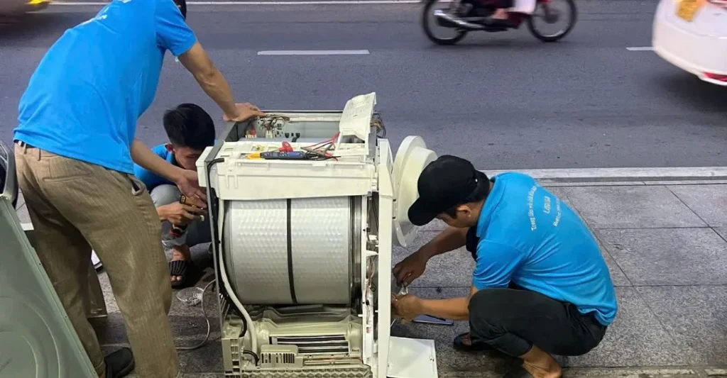 Dich vụ sửa máy giặt quận 1 tại Điện Lạnh Limosa
