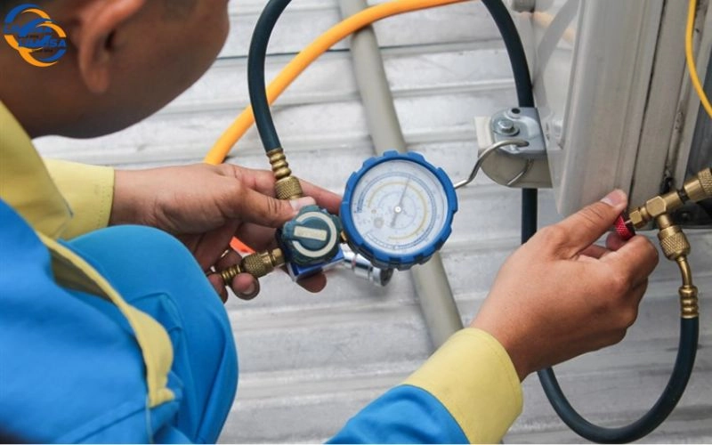 dấu hiệu nhận biết máy lạnh thiếu gas hoặc hết gas