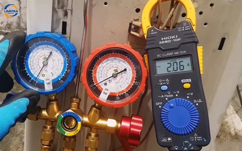 Dấu hiệu nhận biết máy lạnh thiếu hoặc hết gas