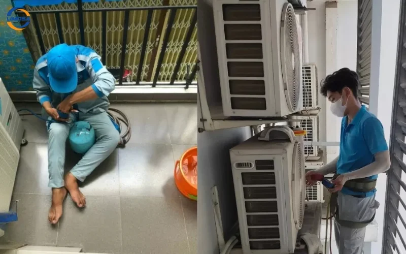 Dịch vụ bơm ga máy lạnh Electrolux uy tín tại Điện Lạnh Limosa