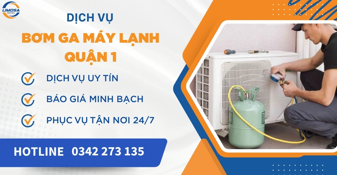 Dịch vụ bơm ga máy lạnh quận 1