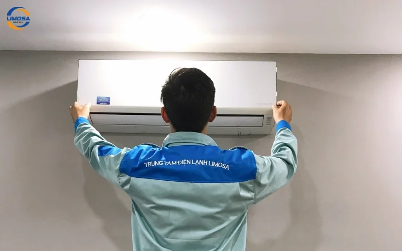 Dịch vụ bơm ga máy lạnh TCL của Điện Lạnh Limosa