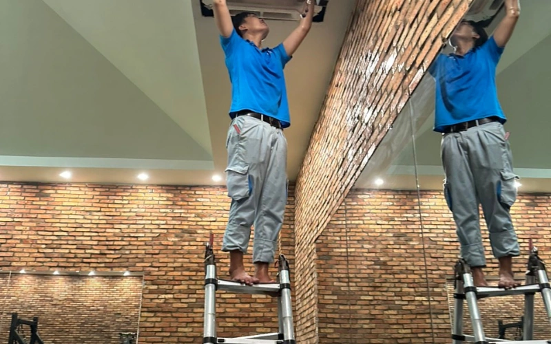 Dịch vụ tháo lắp máy lạnh Midea đa dạng hãng và loại