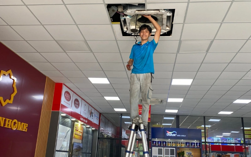 Dịch vụ tháo lắp máy lạnh Nagakawa hỗ trợ mọi hãng và loại máy