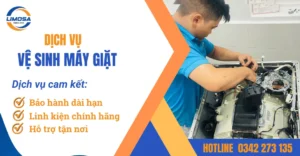 Dịch vụ vệ sinh máy giặt tại TP.HCM