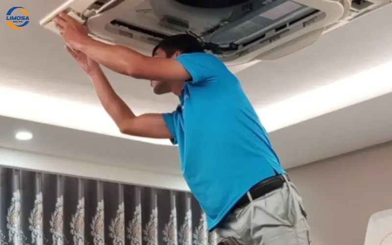 Điện lạnh Limosa nhận bơm ga máy lạnh Asanzo tại nhà