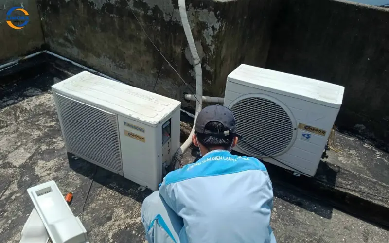 Điện lạnh Limosa nhận bơm ga máy lạnh Sanyo tại nhà nhanh chóng, chuyên nghiệp
