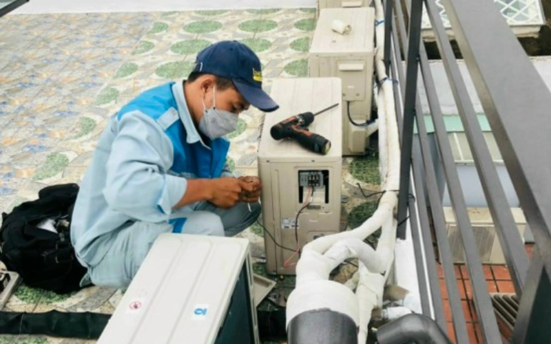 Hướng dẫn đặt lịch dịch vụ tháo lắp máy lạnh Bình Chánh nhanh chóng