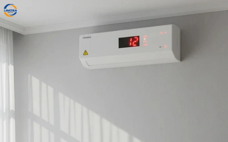 Máy lạnh Toshiba báo lỗi 12 do lâu ngày không sử dụng hoặc dây dẫn bị lỏng