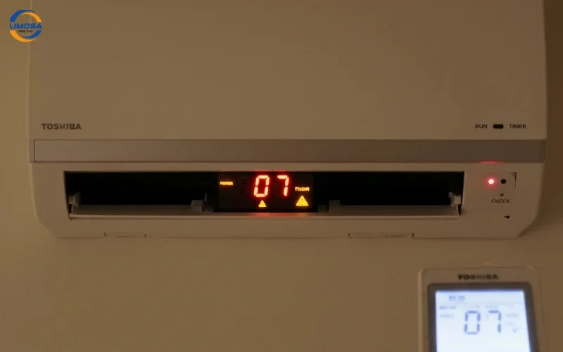 Nguyên nhân phổ biến khiến máy lạnh Toshiba báo lỗi 07