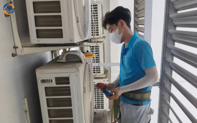 Phương thức đặt lịch bơm ga máy lạnh quận Bình Tân tại Điện lạnh Limosa