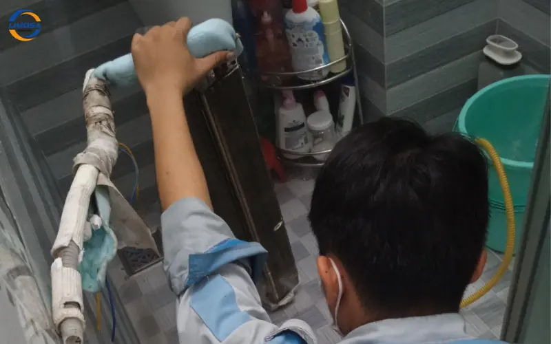 Phương thức đặt lịch dịch vụ bơm ga máy lạnh Asanzo