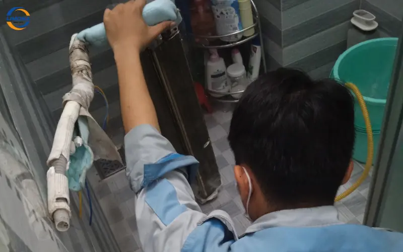 Phương thức đặt lịch dịch vụ bơm ga máy lạnh Sanyo nhanh chóng, tiện lợi