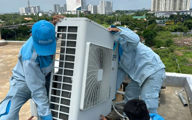 Quy trình dịch vụ bơm ga máy lạnh quận 6 chuẩn kỹ thuật