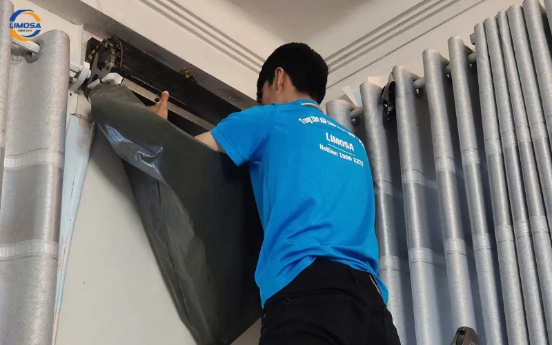 Quy trình tháo lắp máy lạnh chuyên nghiệp tại Điện Lạnh Limosa
