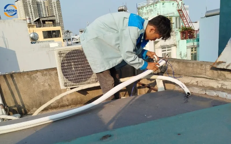 Quy trình tháo lắp máy lạnh quận 10 chuyên nghiệp tại Limosa