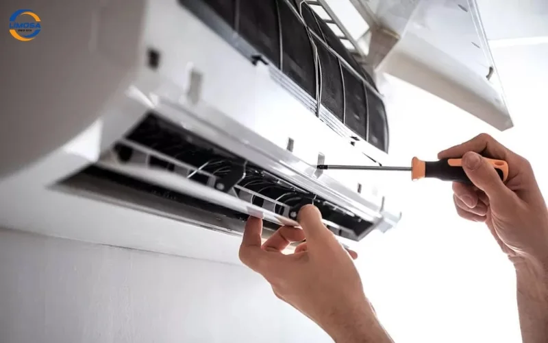Quy trình tháo lắp máy lạnh Sanyo tại Điện Lạnh Limosa