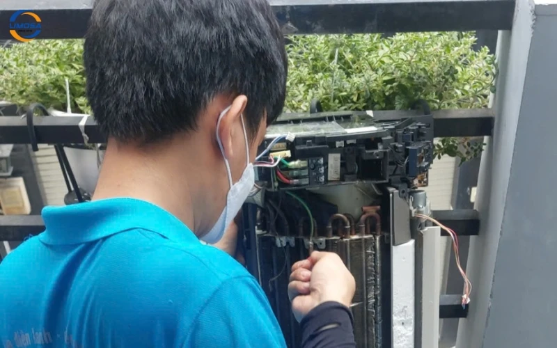 Quy trình tháo lắp máy lạnh Sumikura chuẩn kỹ thuật tại Điện Lạnh Limosa