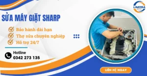 sửa máy giặt Sharp