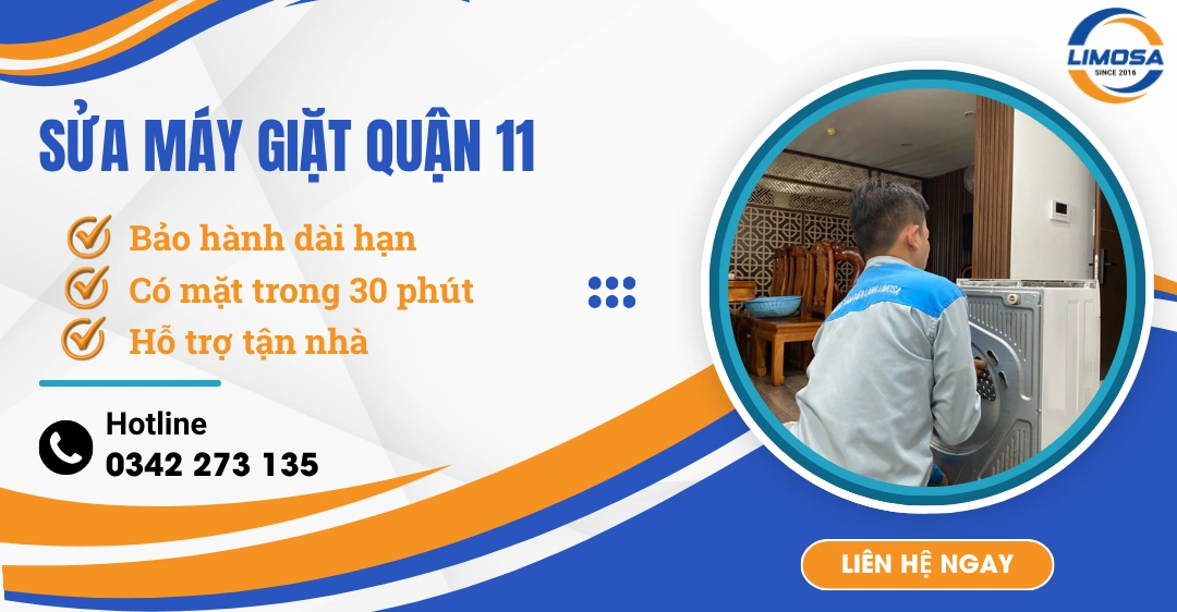 Sửa máy giặt quận 11