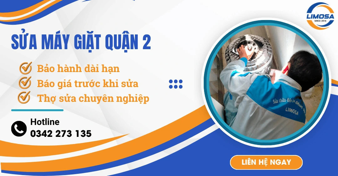 Dịch vụ sửa máy giặt Quận 2