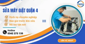 Dịch vụ sửa máy giặt quận 4