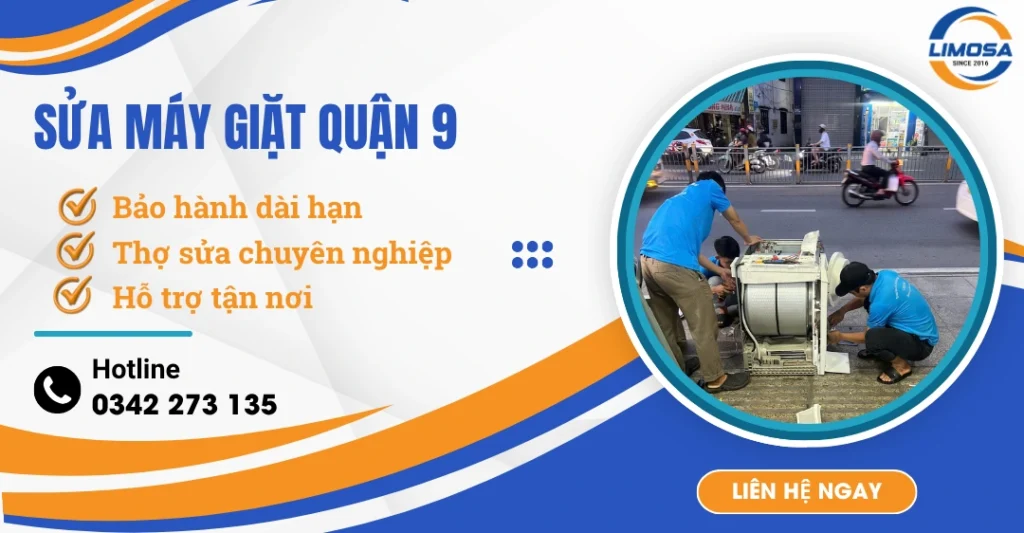 sửa máy giặt quận 9