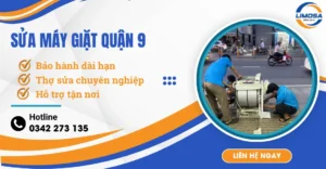Dịch vụ sửa máy giặt quận 9