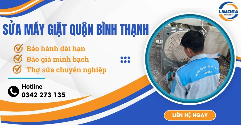 Dịch vụ sửa máy giặt quận Bình Thạnh
