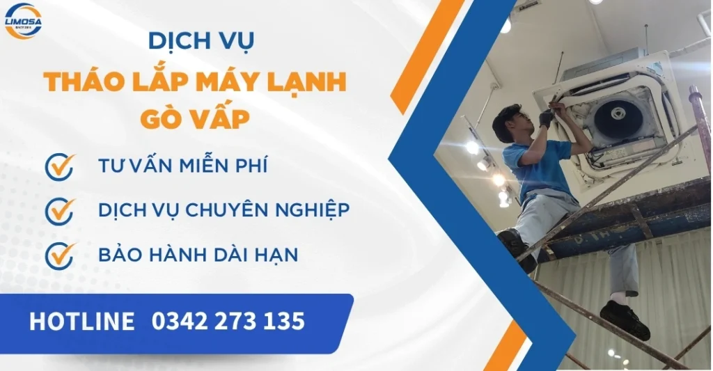 Tháo Lắp Máy Lạnh Gò Vấp - Dịch Vụ Nhanh, Uy Tín, Giá Rẻ