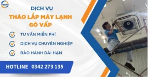 Tháo lắp máy lạnh Gò Vấp