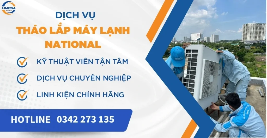 Tháo lắp máy lạnh National