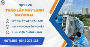 Tháo lắp máy lạnh National