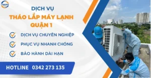 Tháo lắp máy lạnh quận 1