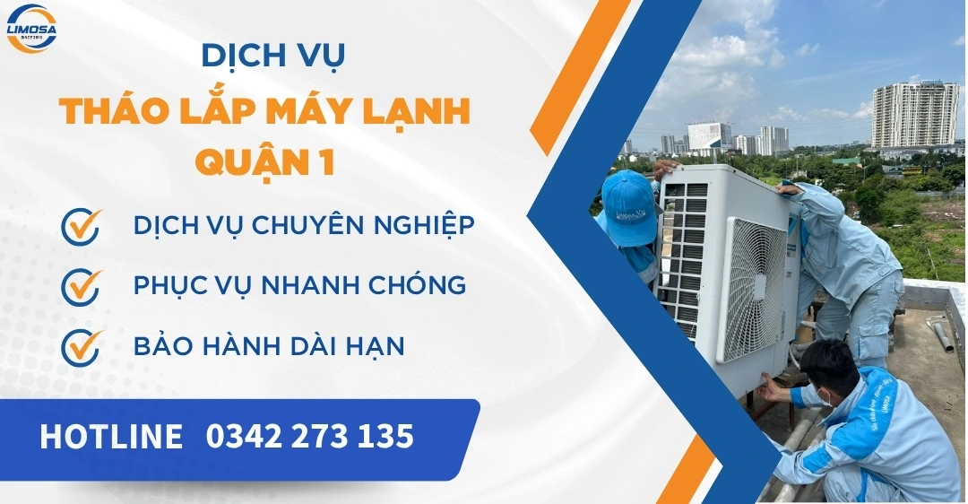 Tháo lắp máy lạnh quận 1